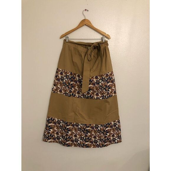 NEW Anthropologie Sachin & Babi Jacquard Maxi Skirt Size 2 - Picture 6 of 15